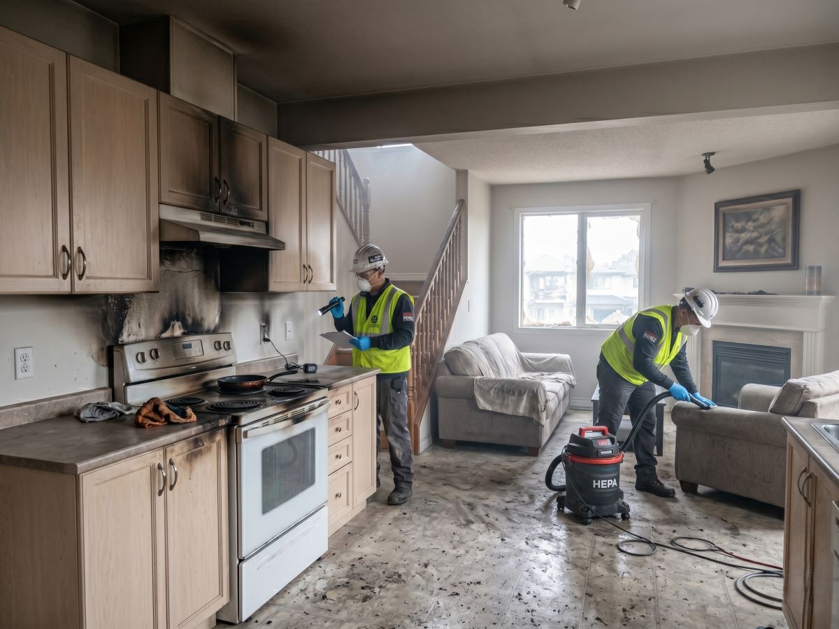 Fire damage reconstruction